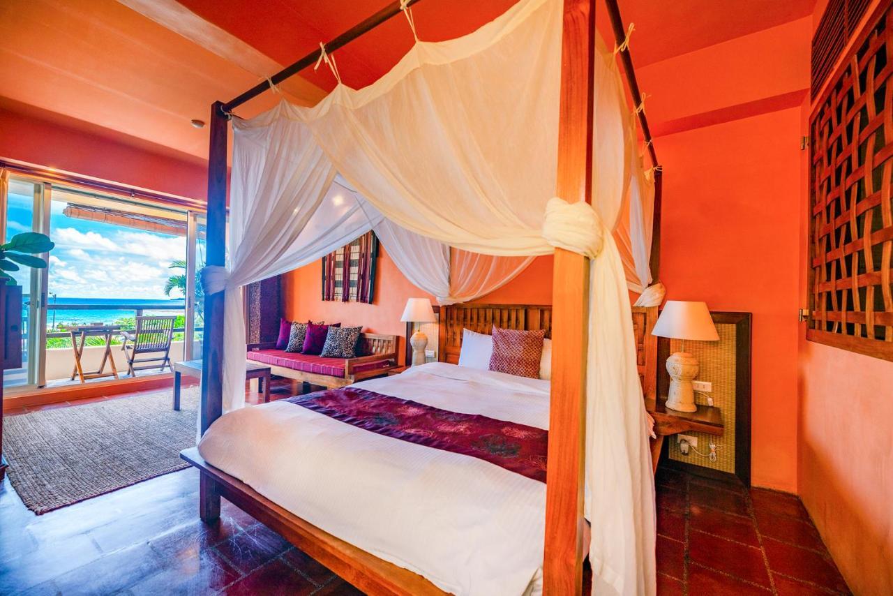 Apartamento Complejo jardín rojo Cape Eluanbi Exterior foto